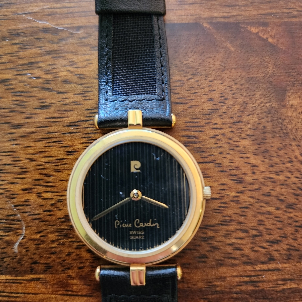 Two Vintage Pierre Cardin Woman's Watches